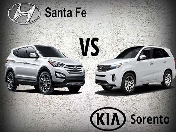 Giữa Sorento và Santafe nên chọn xe nào?