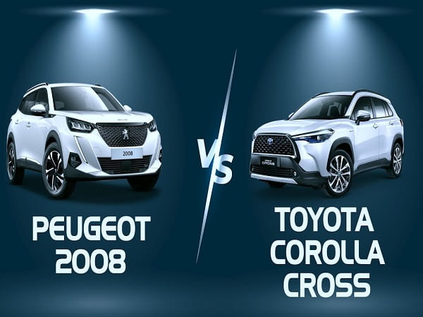 So sánh Peugeot 2008 và Toyota Cross chi tiết