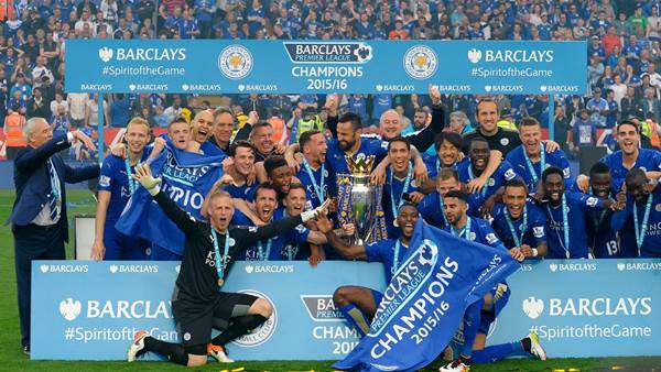 Leicester City vô địch Ngoại hạng Anh